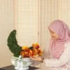 Lunar Blossom Artificial Floral Arrangement
